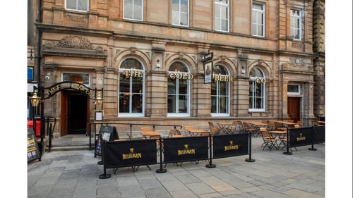 Exterior front of pub