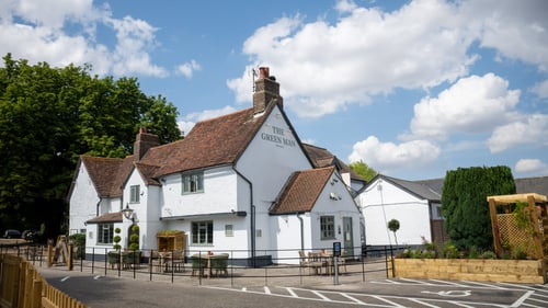 Exterior front of pub