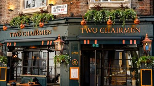 Exterior Front of Pub