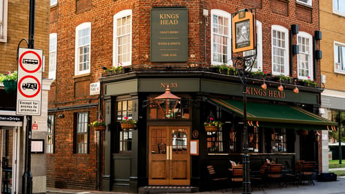 Exterior front of pub