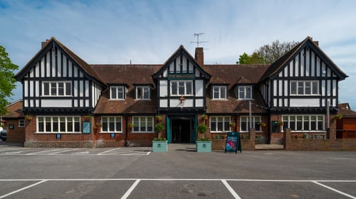 Exterior front of pub