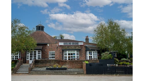 Exterior front of pub