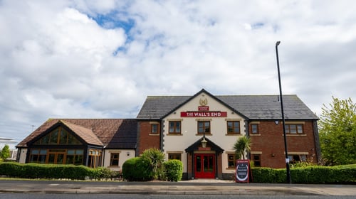 Exterior front of pub