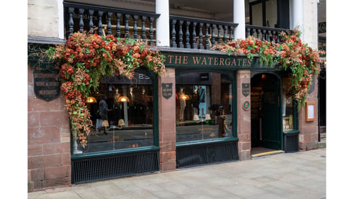 Exterior front of pub