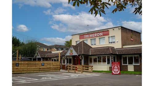 Exterior front of pub