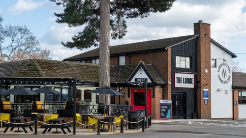 Exterior front of pub