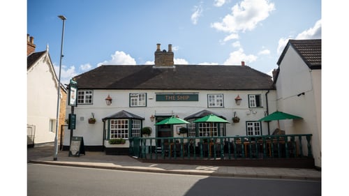 Exterior front of pub