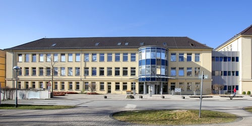 Die Helios Klinik Jerichower Land von Außen
