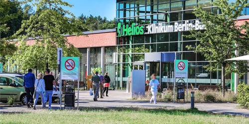 Das Helios Klinikum Berlin-Buch von Außen