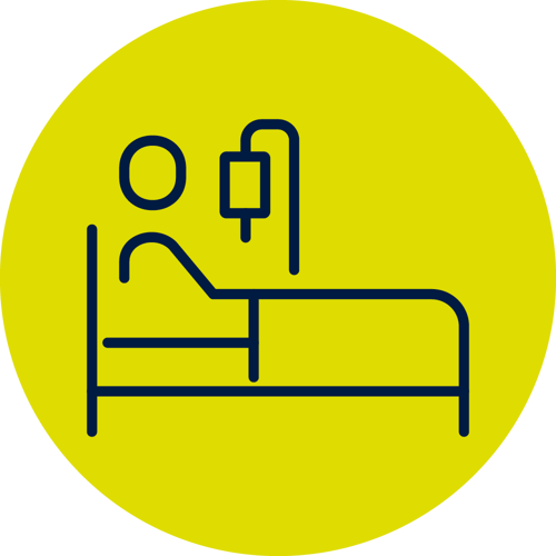 Krankenhausbett