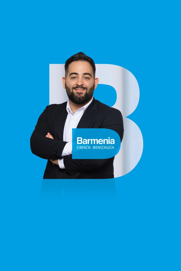 Mert Özmen. Ihr Ansprechpartner für die Barmenia Versicherung in Essen.