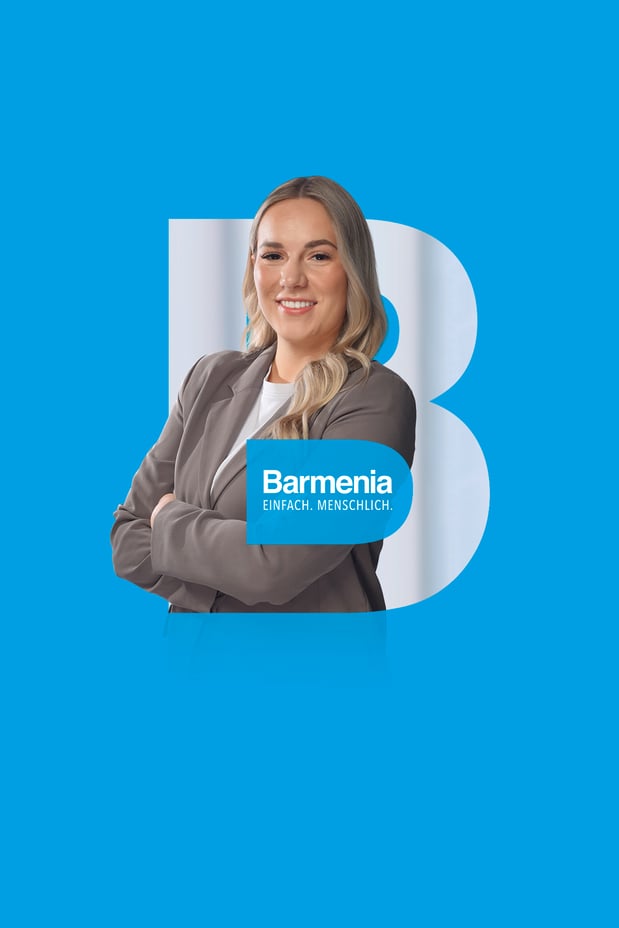 Michelle Tschritter. Ihre Ansprechpartnerin für die Barmenia Versicherung in Stuttgart.