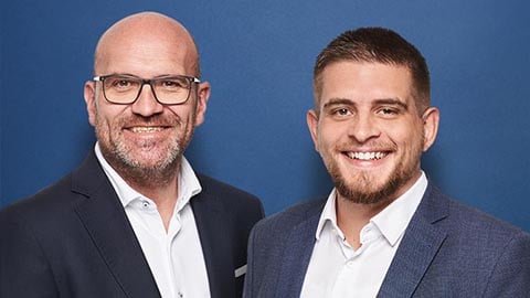 Hauptvertreter Dieter Menke und Hauptvertreter Philip Lüßing