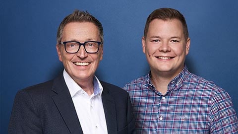 Hauptvertreter Andreas Brennecke und Maximilian Dummer