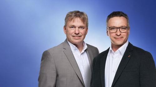 Hauptvertreter Matthias Laartz und Karsten Baumgarten