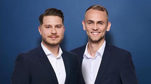 Hauptvertreter Jan-Frank Jahns und Hauptvertreter Collin Spintig