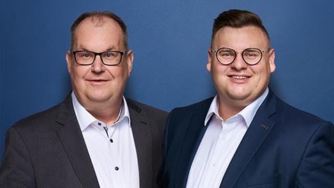 Hauptvertreter Karsten Schulz und Daniel Lehmann