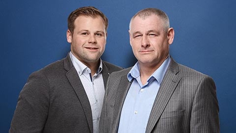 Hauptvertreter Raphael Kraus und Michael Kraus