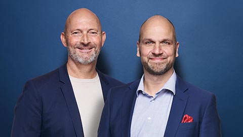 Hauptvertreter Thomas Röpke und Hauptvertreter Dietmar Langscheid