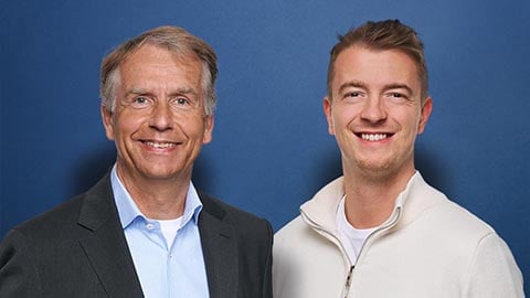 Hauptvertreter Frank Ottens und Hauptvertreter Skaven Ottens