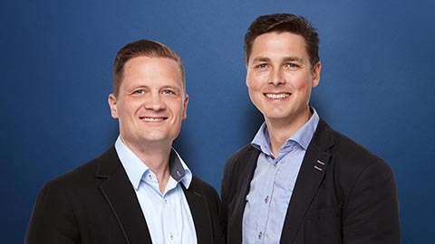 Hauptvertreter Jan Frerichs und Thorsten Lenger