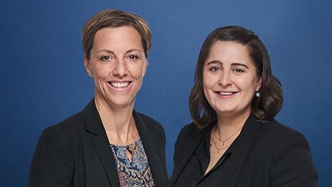 Hauptvertreterinnen Andrea Reinbold und Paulina Evers