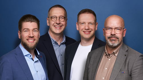 Die Hauptvertreter von links nach rechts: Steffen Mattfeldt, Carsten Markwort, Mirko Markwort, Stefan Seemann.