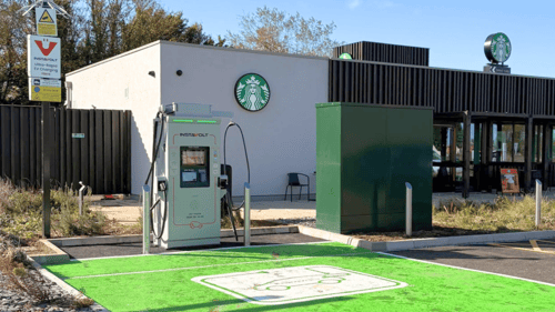 Cobra Coffee Highbridge, TA9 4HA InstaVolt ultra rapid charging