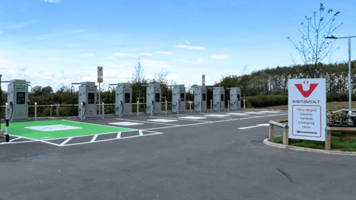 InstaVolt EV charging at The Gloucester Old Spot, Cheltenham
