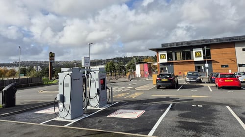 InsatVolt EV Charger at Morfa Shopping Park Brunel Way Swansea SA1 7DF near McDonalds