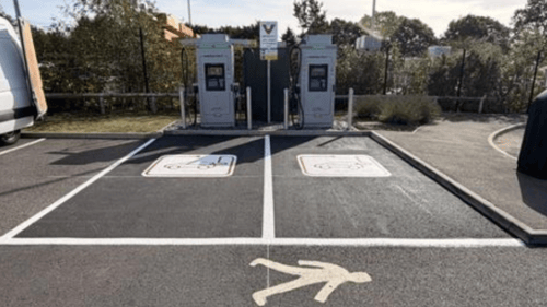 McDonald's Mansfield NG18 4GH InstaVolt Ultra Rapid Charging
