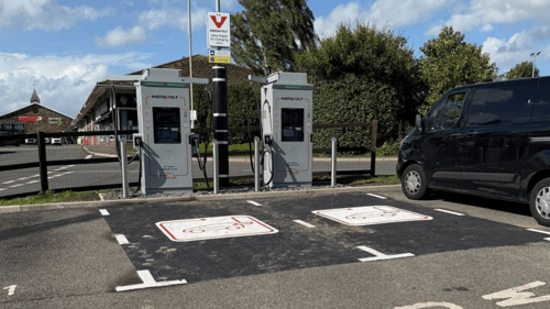 McDonal's InstaVolt Charging Barnstaple
