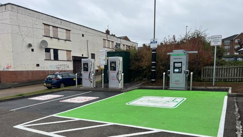 InstaVolt EV Rapid Charging Station KFC South Shields.
