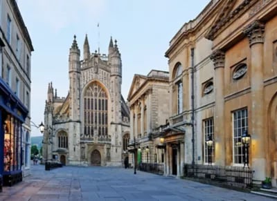 The Bath Abbey, Somerset