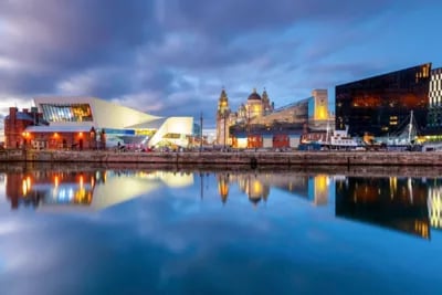 The Three Graces in Liverpool