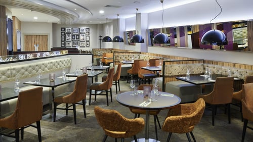Aroma restaurant inside Novotel London West at Hammersmith