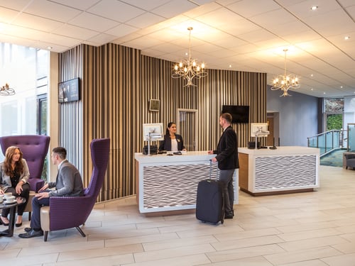 lobby at Novotel Coventry M6 J3