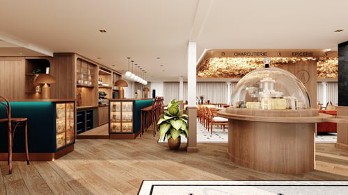 Salle de restaurant principale "A l'Epicerie" Rouen