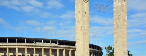 Hotel kami di dekat Olympiastadion Berlin