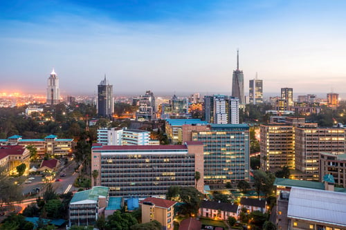 Nairobi şehrindeki tüm otellerimiz