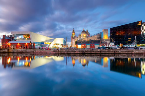 The Three Graces in Liverpool