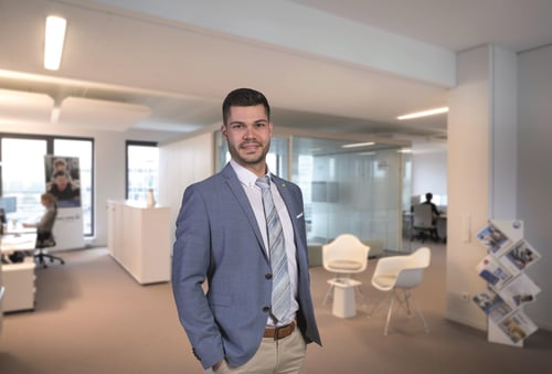 Bild im Büro von Sascha Metzger
