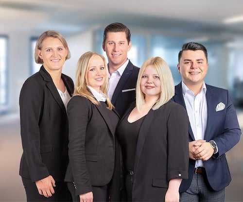 Das Team der Bezirksdirektion Marc Carrle in Kirchheim unter Teck