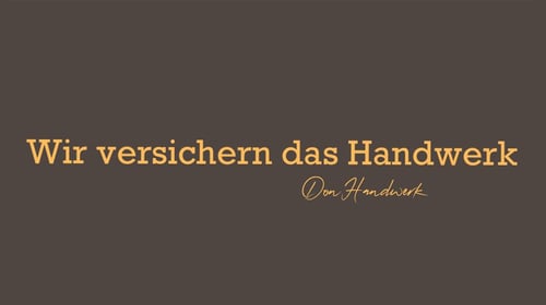 SIGNAL IDUNA Generalagentur Christian Schulz aus Eutin - Wir versichern das Handwerk - Don Handwerk