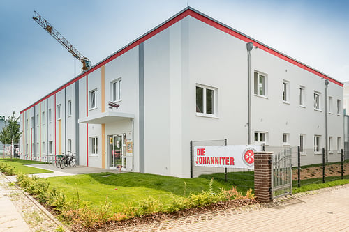 Außenansicht Kita "Am Flugplatz" Berlin-Johannisthal