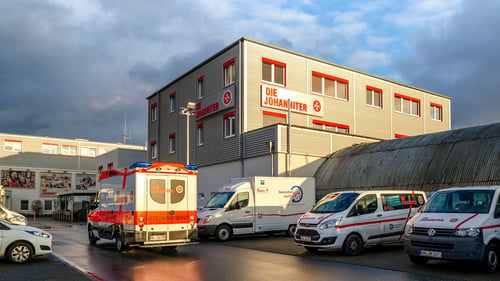 Die Lübecker Dienststelle der Johanniter-Unfall-Hilfe e.V. im Regionalverband Schleswig-Holstein Süd/Ost.