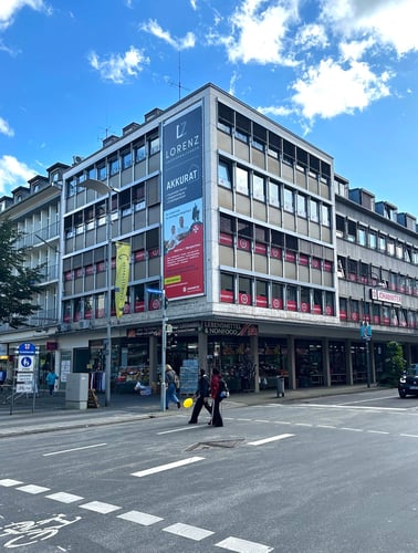 Außenansicht der Johanniter-Regionalgeschäftsstelle in Koblenz.
