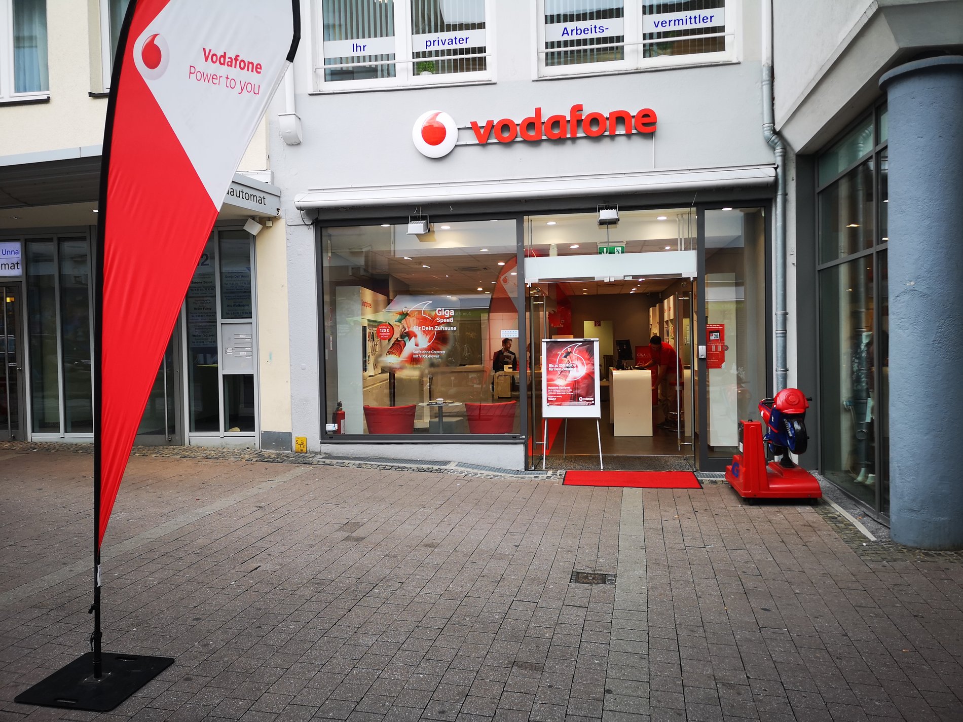 Vodafone-Shop in Unna, Bahnhofstr. 14