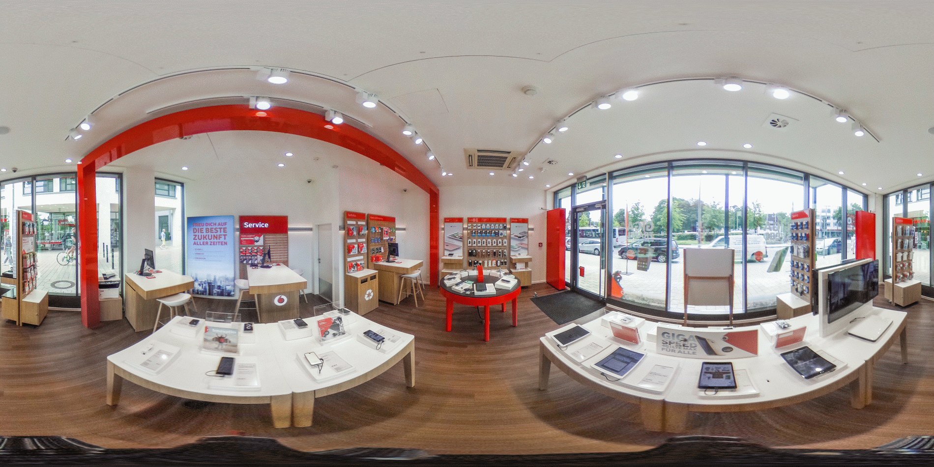 Vodafone-Shop in Hamburg, Erik-Blumenfeld-Platz 27a