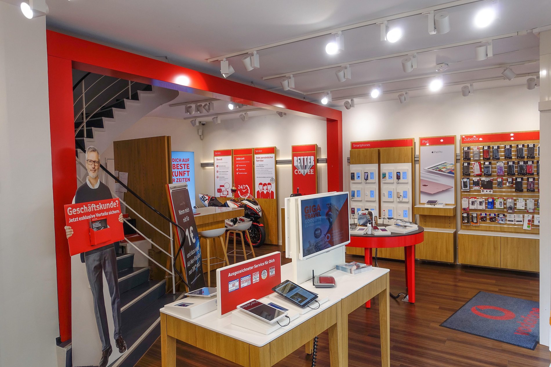 Vodafone-Shop in Bitburg, Hauptstr. 44